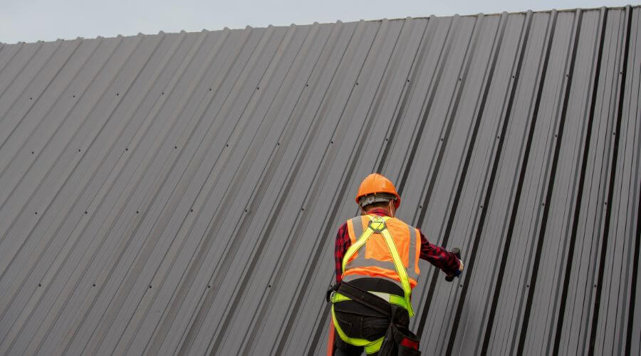 Professional metal roof installation services in Newry, ME